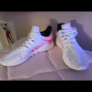 Men's EQT Support ADV Sneaker CRYWHT/FTWWHT/TURBO